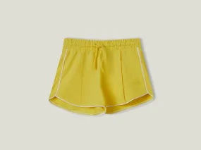 100% cotton shorts with drawstring