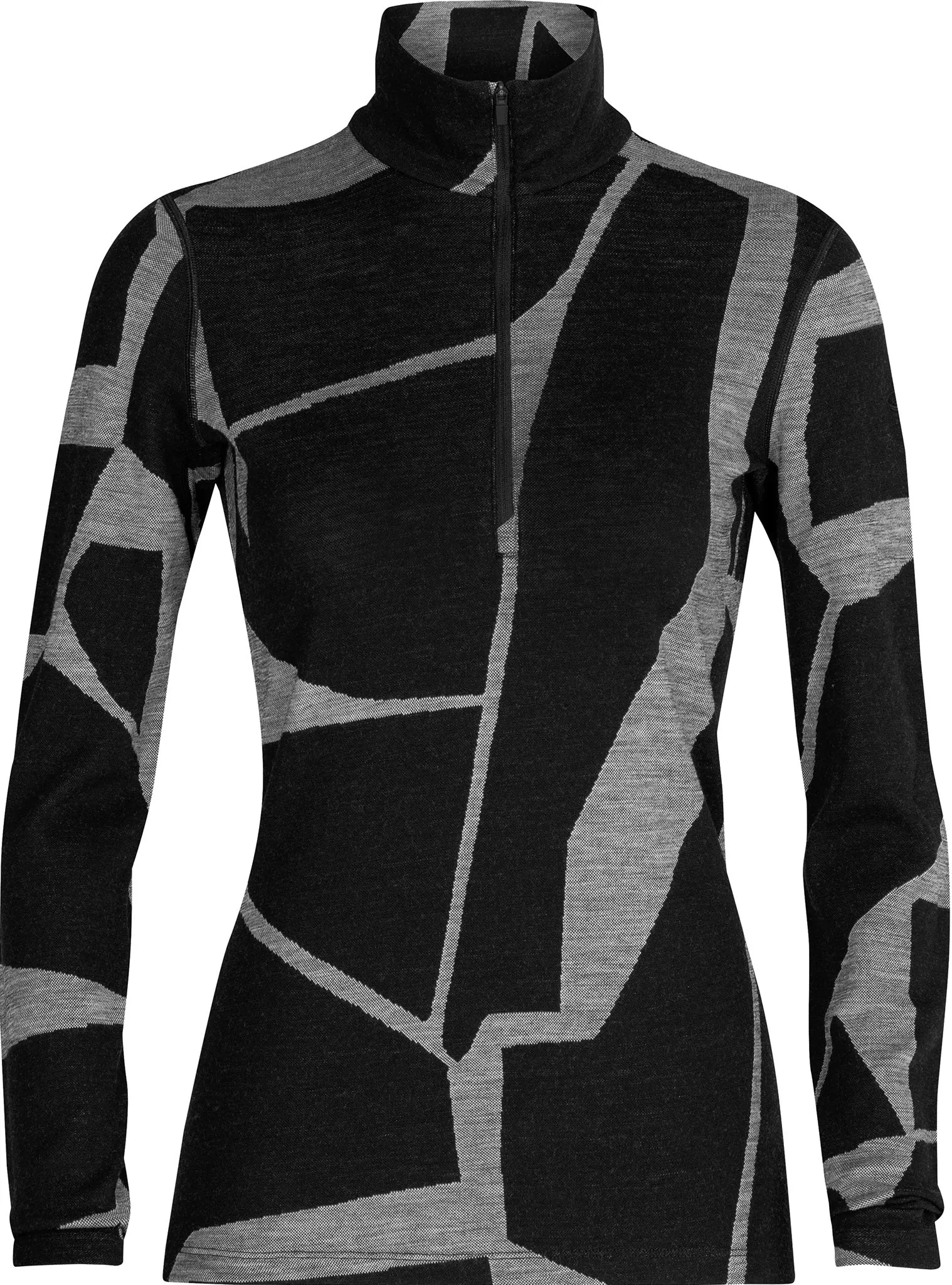 250 Vertex Fractured Landscapes LS Half Zip Base Layer - Women's|-|Couche de base à demi-glissière et manches longues Fractured Landscapes de 250 Vertex - Femme