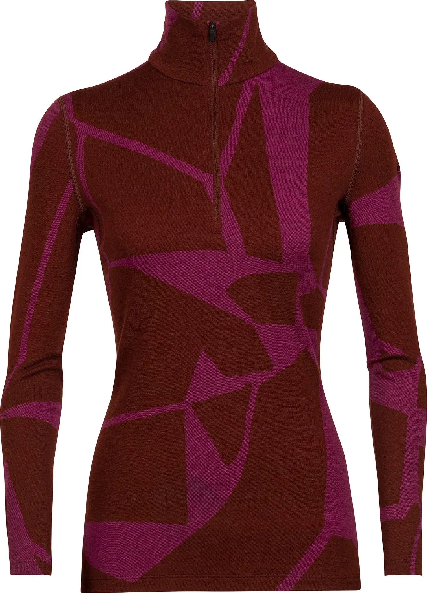 250 Vertex Fractured Landscapes LS Half Zip Base Layer - Women's|-|Couche de base à demi-glissière et manches longues Fractured Landscapes de 250 Vertex - Femme