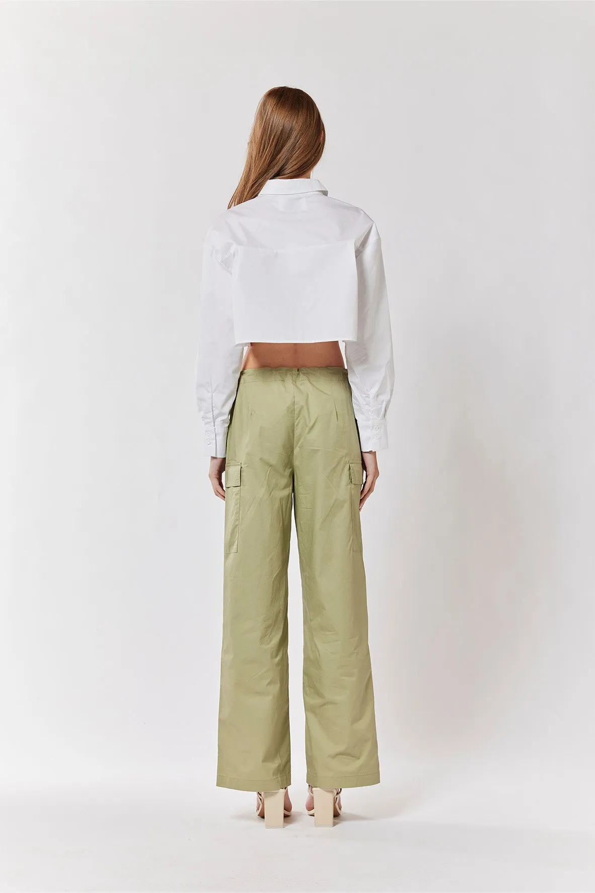 Artemis Cargo Pants In Khaki