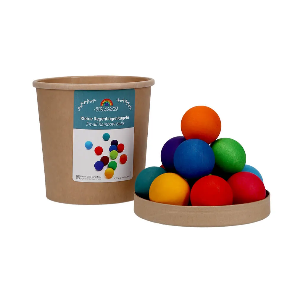 Authentic Small Rainbow Balls