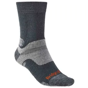 Bridgedale Mens Hike Midweight Merino Boot Sock Gunmetal