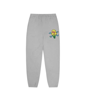 CONES & BONES SWEATPANTS - HEATHER GREY