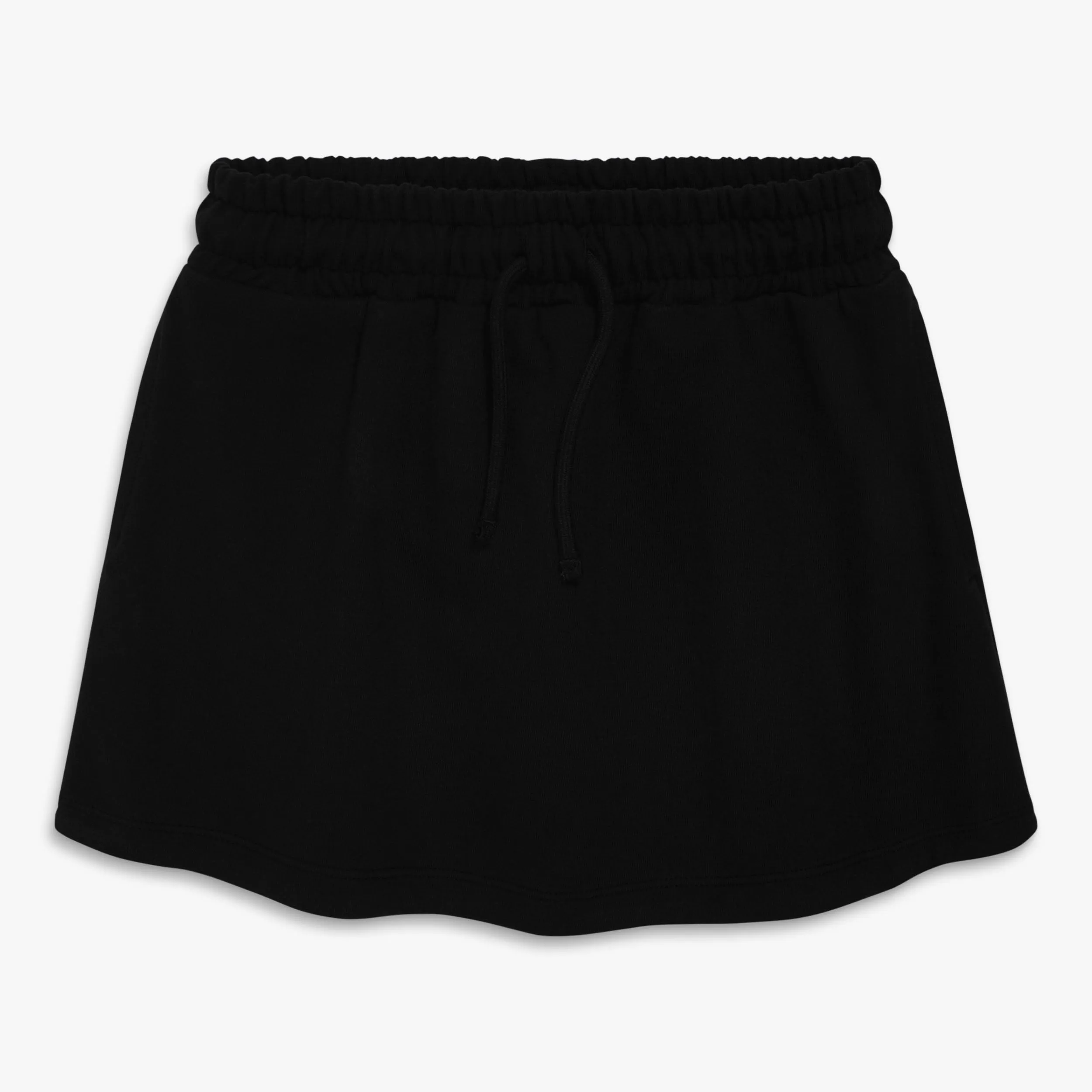 Drawstring pocket skort