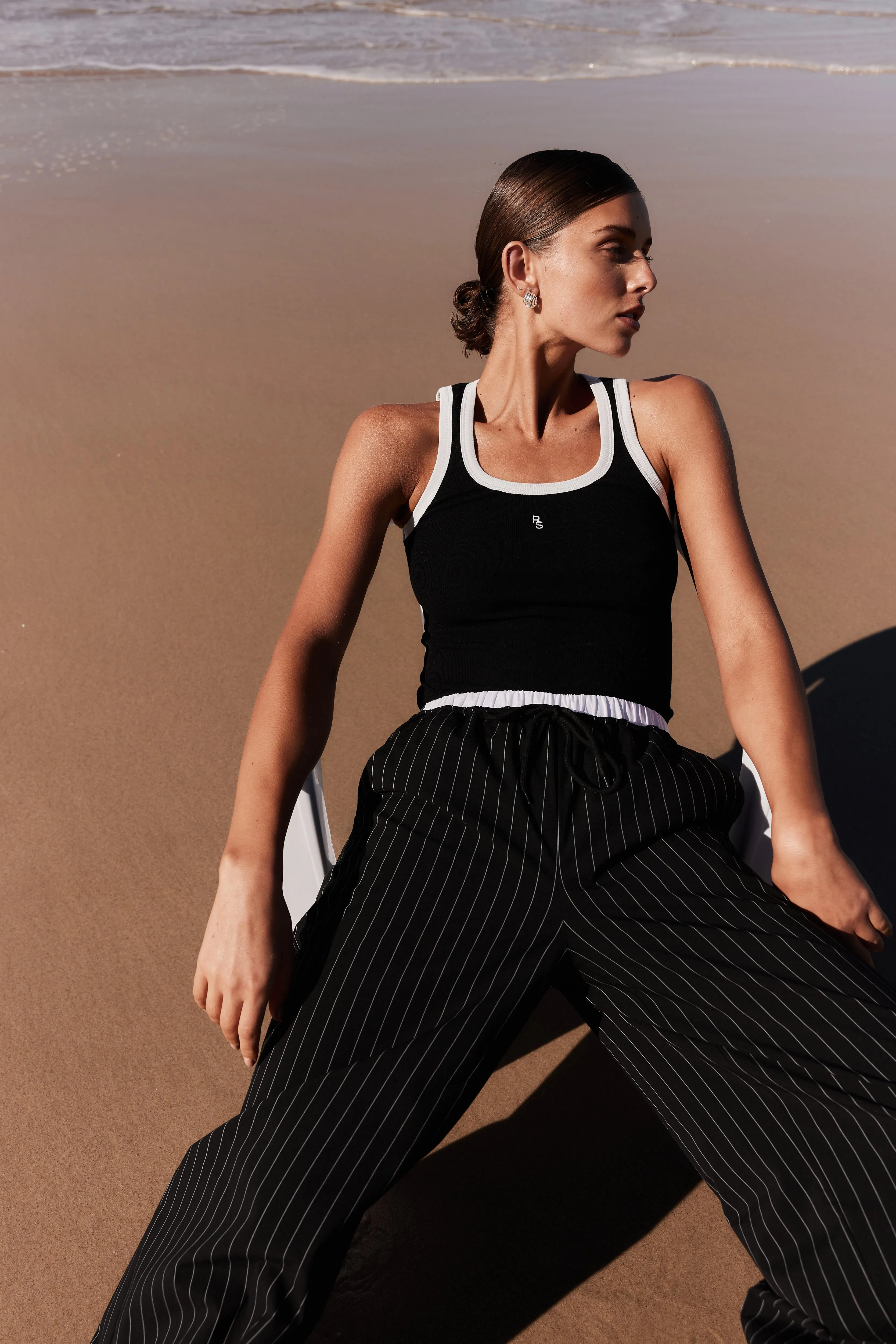 Ellie Pant (Black Stripe)