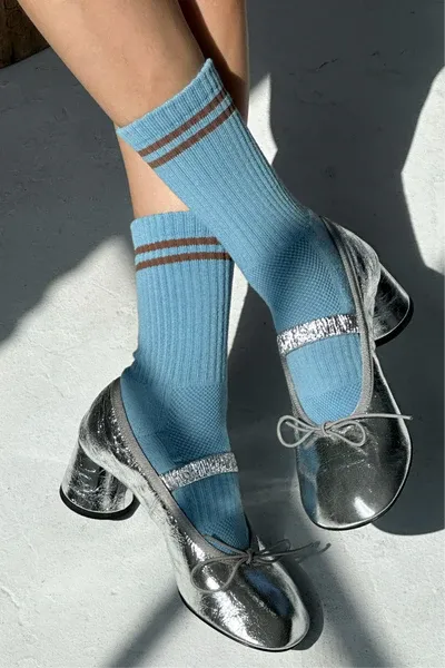 Le Bon Shoppe - Boyfriend Socks | Powder Blue