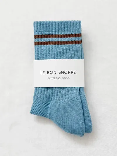 Le Bon Shoppe - Boyfriend Socks | Powder Blue