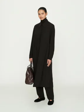 Light Weight Travel Duster Coat in Brown