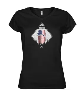 Patriot 59 V-Neck Shirt Women's Cut