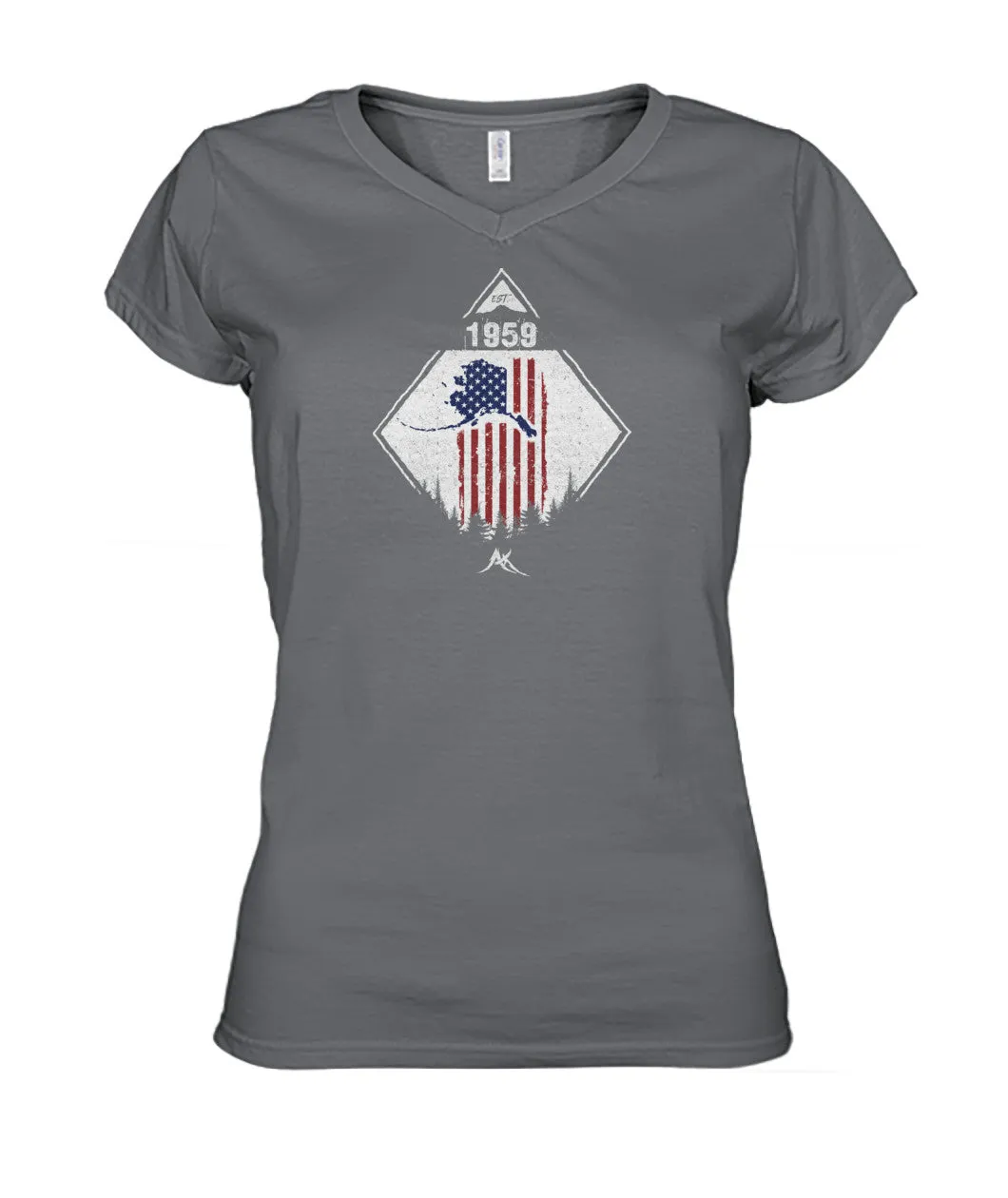 Patriot 59 V-Neck Shirt Women's Cut