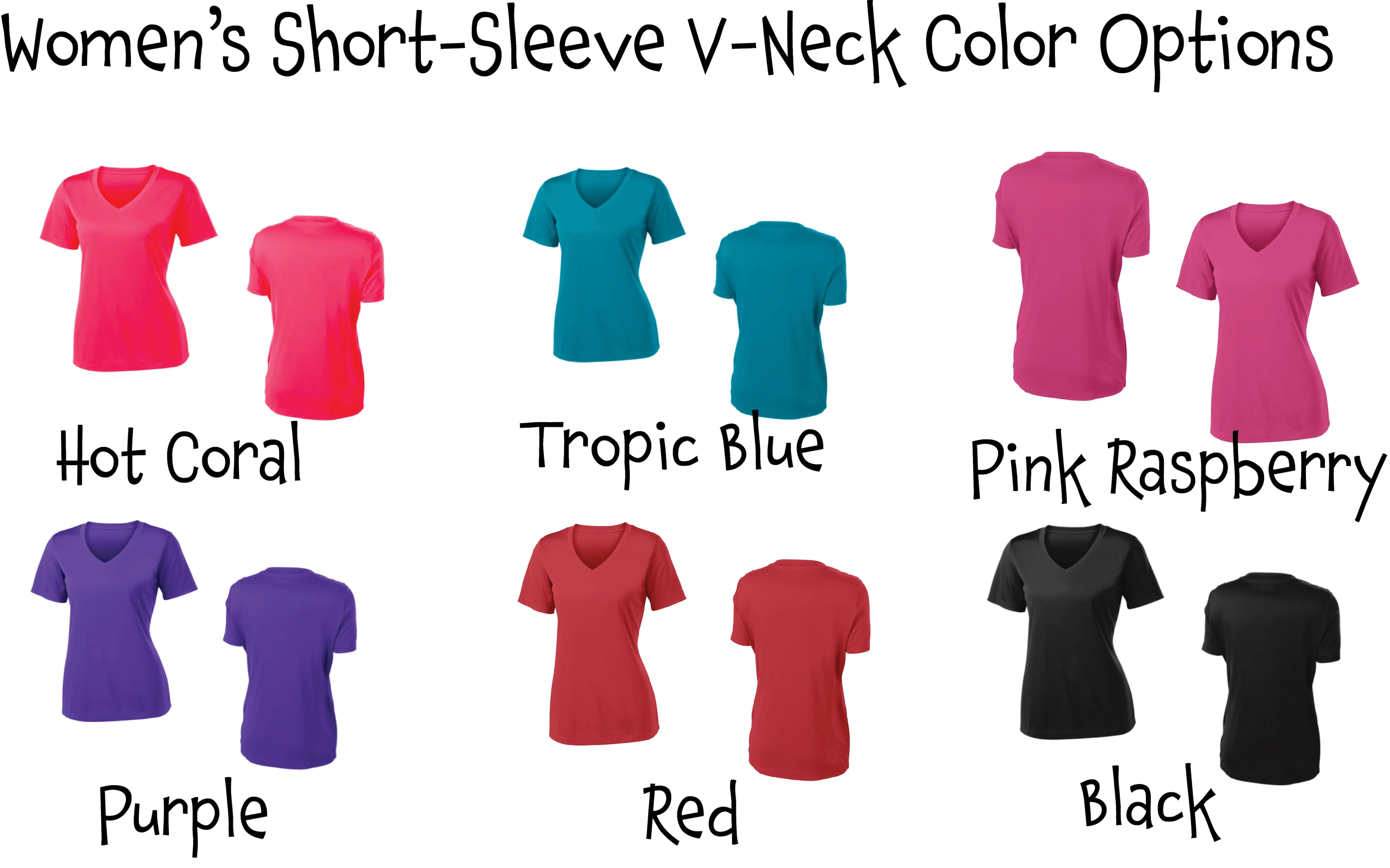 Pickleball Horizontal (Customizable) | Women's Short Sleeve V-Neck Pickleball Shirts | 100% Polyester