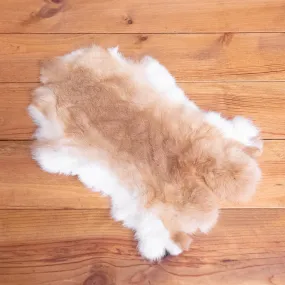 Rabbit Fur Skin (light reddish brown/white)