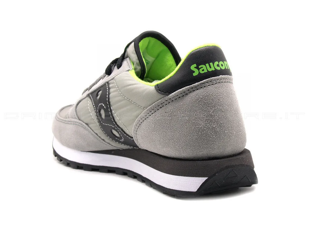 Saucony uomo Jazz Grigia Nera Lime