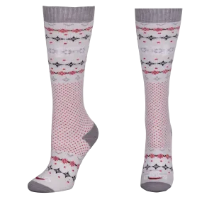 Women's Mid Volume Sock - Nordic Snowflake